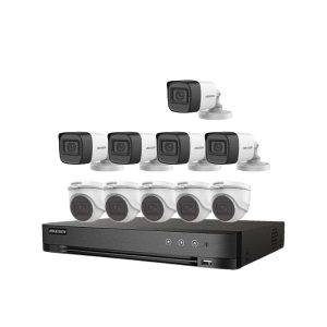 Bộ 10 Camera Hikvision 2MP có mic