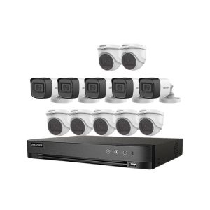 Bộ 12 Camera Hikvision 2MP có mic