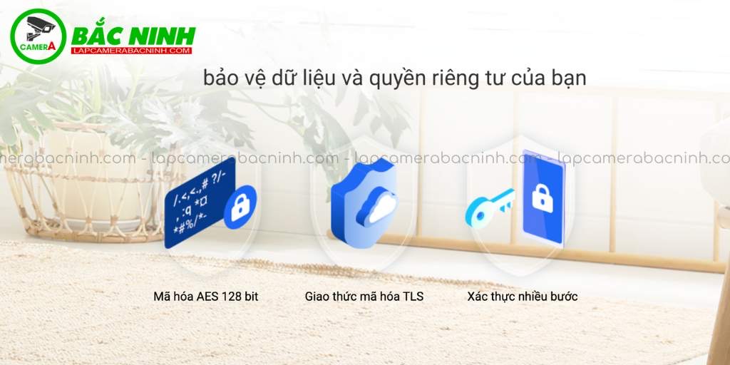 Camera Ezviz BC2 bảo vệ dữ liệu và quyền riêng tư