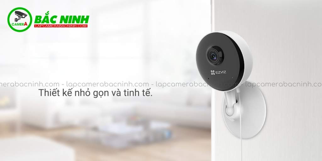 Camera Ezviz C1C-B thiết kế nhỏ gọn, dễ lắp đặt