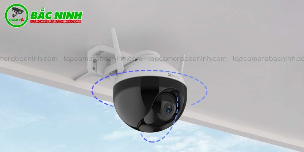 Camera Ezviz C8C có thể giám sát toàn cảnh 360 độ