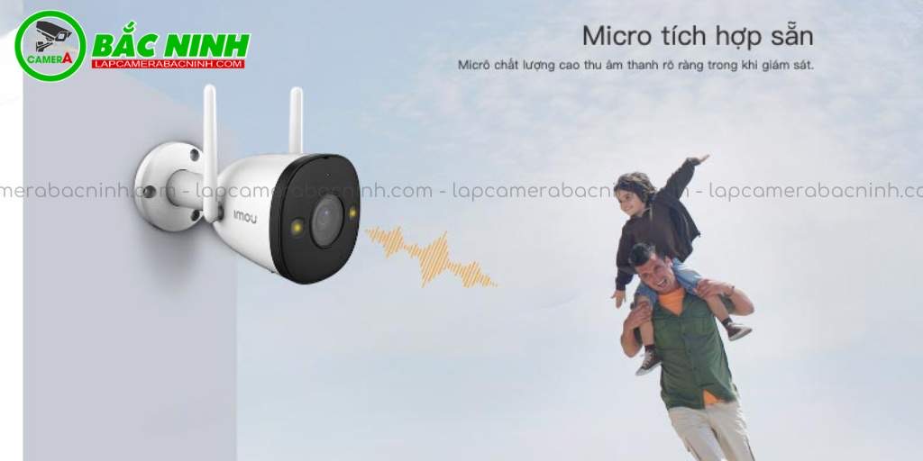 Camera Imou IPC-F22FP hỗ trợ đàm thoại 2 chiều