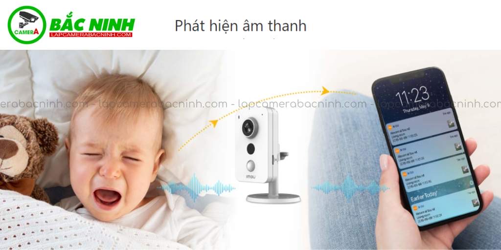 Camera Imou IPC-K22P gửi thông báo thông minh