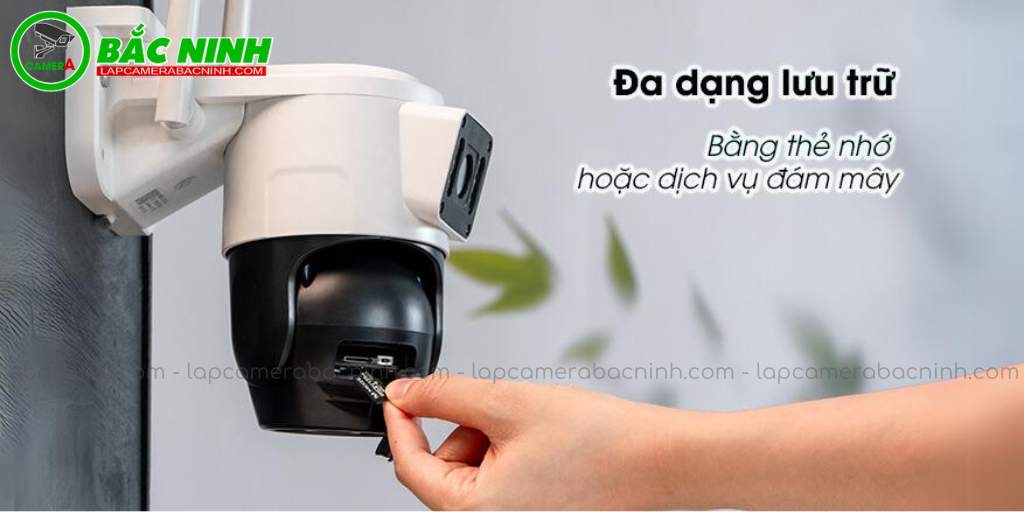 Camera Yoosee 2 Mắt QPT36 đa dạng lưu trữ